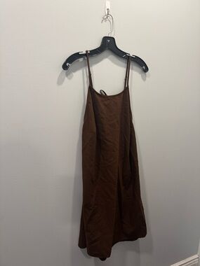 A new day Brown Spaghetti Strap Slip Dress